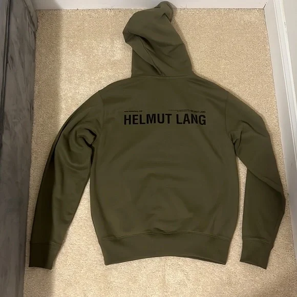 Helmut Lang Logo Mask Hoodie